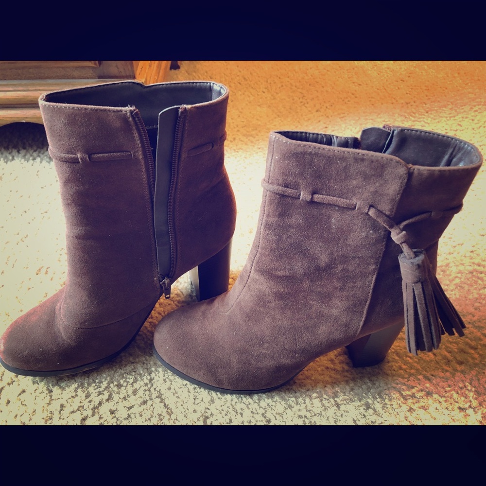 Stylish brown boots